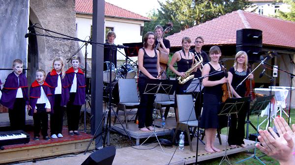 Kindermusical Aufführung mit Orchester